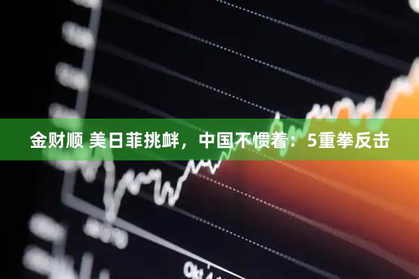 金财顺 美日菲挑衅,中国不惯着:5重拳反击
